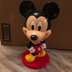 Classic Mickey Mouse Figurine - Black, Red, Yellow